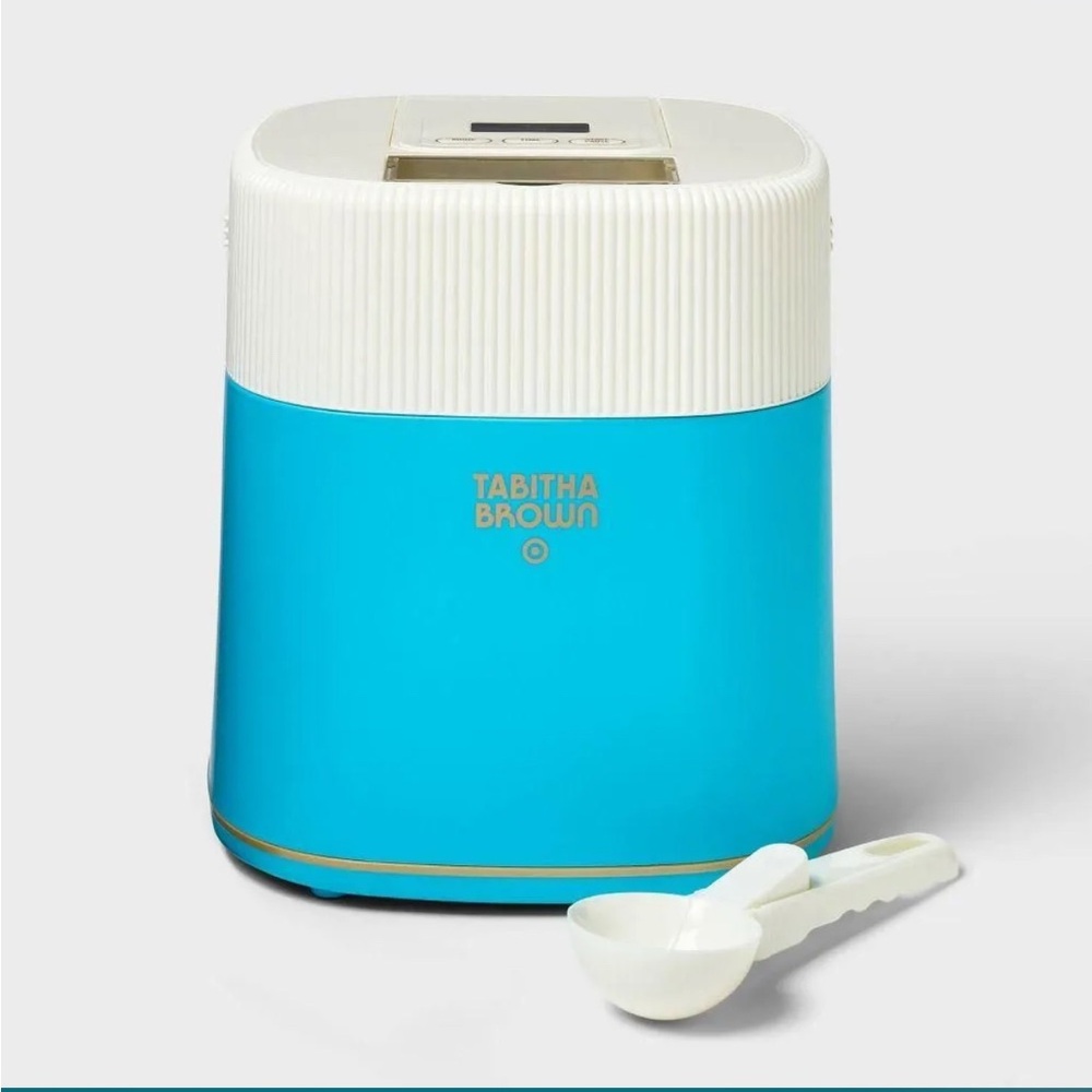 Tabitha Brown Electric Ice Cream Maker in Blue